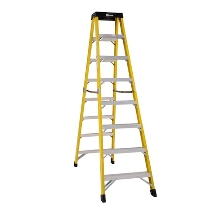 Bauer Ladder 8 ft Fiberglass Stepladder 35208